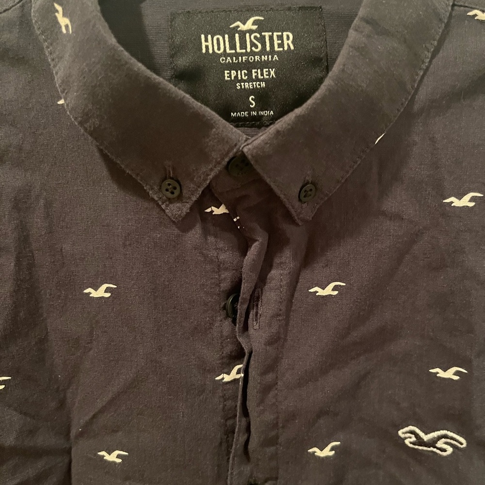 Navy Blue button down